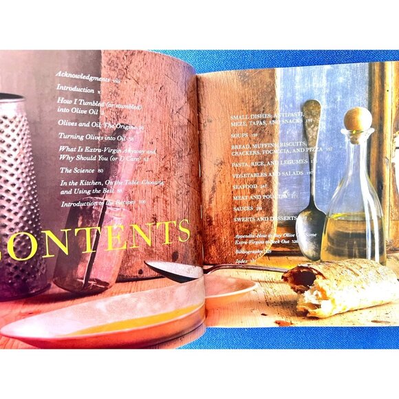 Cookbook Virgin Territory The World Of Olive Oil Nancy H. Jenkins Signed Recipes - Picture 6 of 16